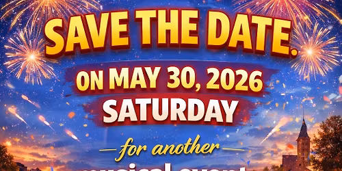 Save the Date: Another Musical Event