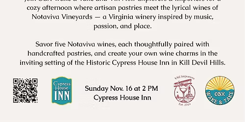 Notes & Nibbles: Wine Pairing