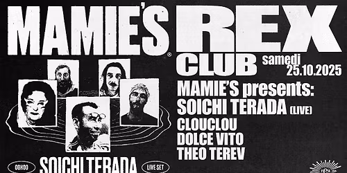 Mamie's Presents: Soichi Terada (Live), La Mamie's