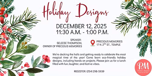 Eco Lunch N Learn: Holiday Designs