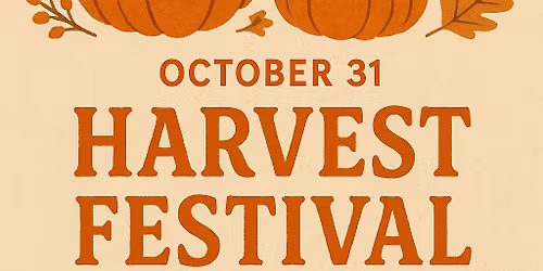 Harvest Festival at Koi-B Oct 31!