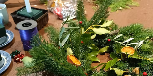 Christmas Wreathmaking Workshop #2 Sun 4-6pm