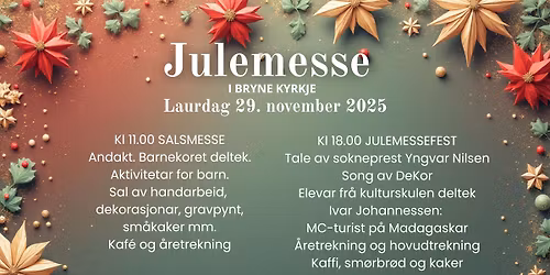 Julemessa i Brynekyrkja