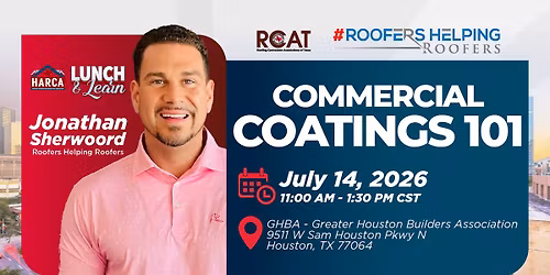 HARCA July 14, 2026 - Lunch & Learn