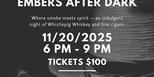 The Peacock Presents: Embers After Dark