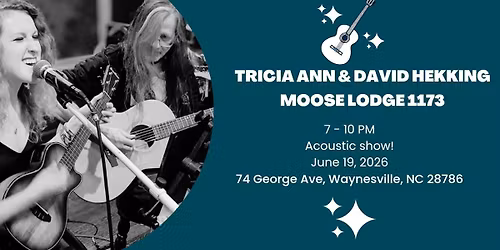 Tricia Ann Band Acoustic Live at Waynesville Moose Lodge 