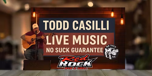 Todd Casilli at Red Rock Bar