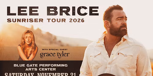 Lee Brice: Sunriser Tour (Full Band)
