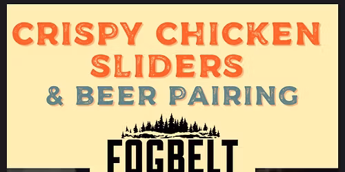 Crispy Chicken Slider & Beer Pairing (Healdsburg)