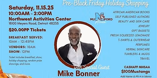 Mumford Alumni Association Pancake Breakfast