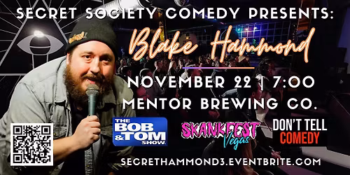 Blake Hammond | Secret Society Comedy In Mentor
