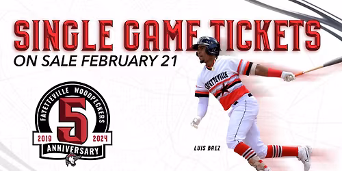 Fayetteville Woodpeckers vs. Charleston RiverDogs