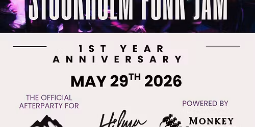 Stockholm Funk Jam 1 Year Anniversary at Hilma