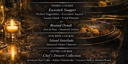 ISLAND ELEGANCE JAMAICAN SUPPER CLUB