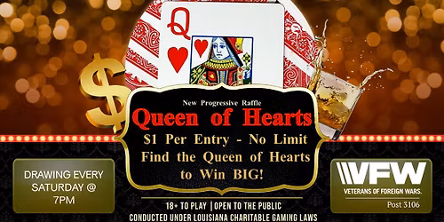 Queen of Hearts Raffle