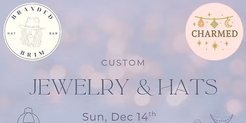 Jewelry & Hat Pop-up Event