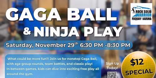 Gaga Ball & Ninja Play