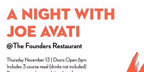 A Night with Joe Avati!
