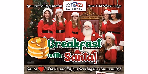2025 Davis Odd Fellows Breakfast with Santa