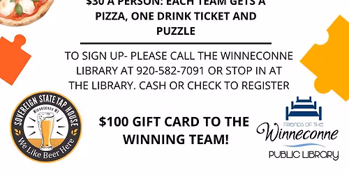 Pints, Pizza & Puzzles 