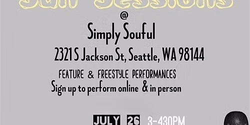 Sun Sessions at Simply Soulful