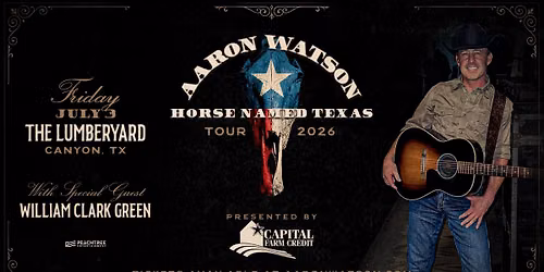 Aaron Watson - Canyon, TX