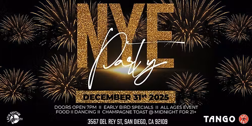 New Year\u2019s Eve  2025 at Tango del Rey
