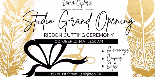 Studio Grand Opening + Ribbon Cutting Ceremony 