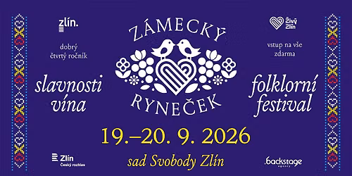 Z\u00e1meck\u00fd ryne\u010dek: Slavnosti v\u00edna a folklorn\u00ed festival