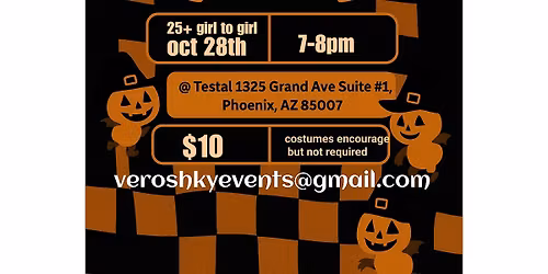 GIRL TO GIRL SPEED DATING HALLOWEEN EDITION