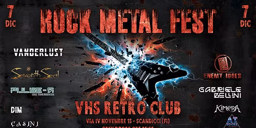 Rock Metal Fest @ VHS Retro Club