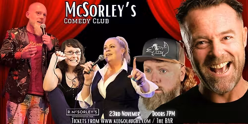 McSorley's Comedy Club presents - ERIC LALOR and guests