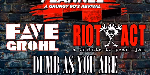 Grunge-A-Palooza Invades Reverb. 90s Night with Nirvana, Pearl Jam, Foo and MORE