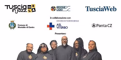 Cedric Shannon Rives and Unlimited Praise Gospel Singers in Montalto di Castro
