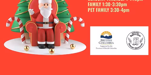 Santa in the Creek 2025