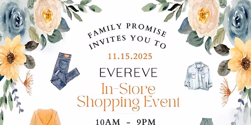 Evereve In-Store Shopping Event