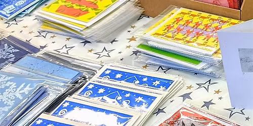 Bite Size Class: Linocut Christmas Card Printing with Matthew Braithwaite