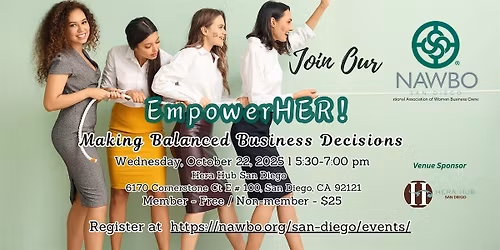 EmpowerHER!  "Making Balanced Business Decisions."