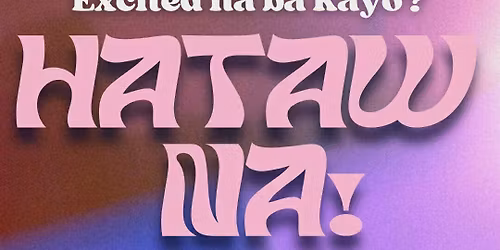 Zumbastic Saya! Hataw Na!