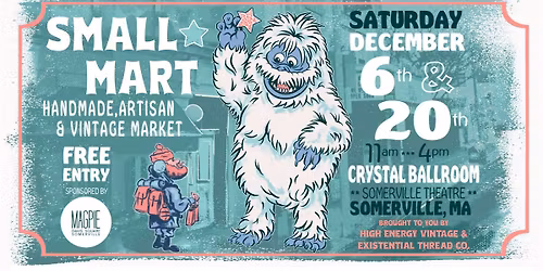 SMALL \u2b50 MART  Holiday Market at Crystal Ballroom