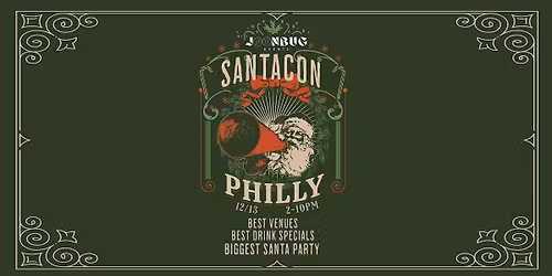 Philly's Santacon Bar Crawl 2025