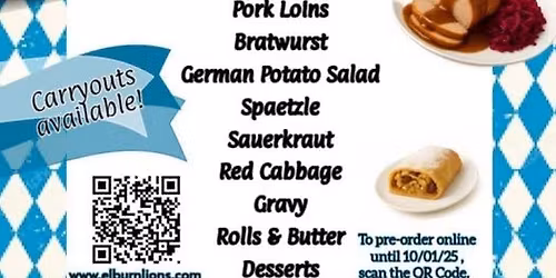 Elburn Lions Club German Dinner