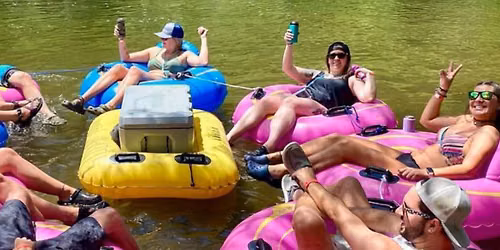 Tubing on the Watauga River in Elizabethton, TN