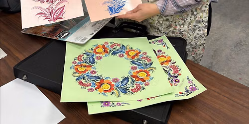 Petrykivka Ukrainian Folk Art Program with Olena Chorna for Adults 14+