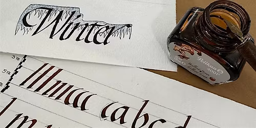 Kalligrafie f\u00fcr Anf\u00e4nger mit Karin G\u00fcnther | Workshop