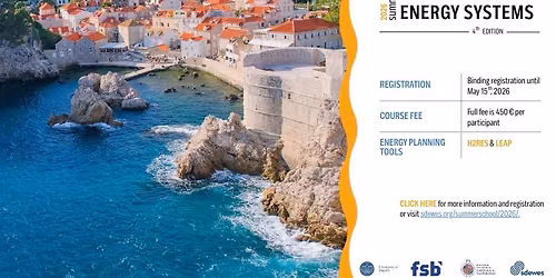Summer School 2026: Energy Planning for 100% Renewable Systems