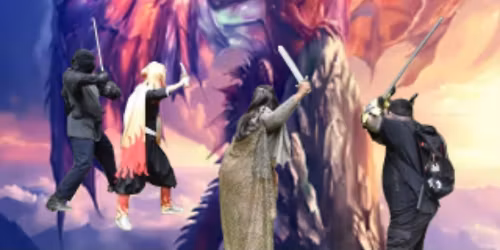 Capes, Cloaks, Swords & Shields Shoot!