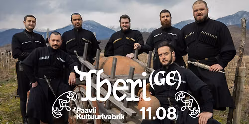 IBERI (GE) LIVE IN TALLINN | PAAVLI KULTUURIVABRIK