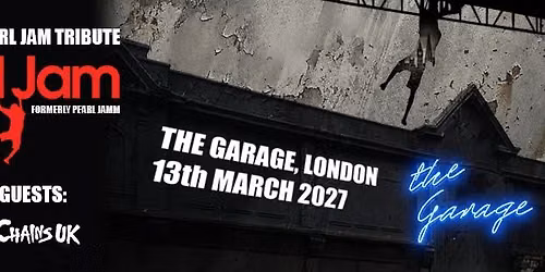 Legal Jam (Pearl Jam Tribute) | Live at The Garage, London