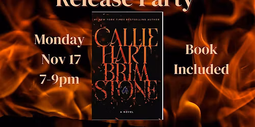 Brimstone by Callie Hart Release Party